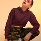 Female Cropped Hoodie