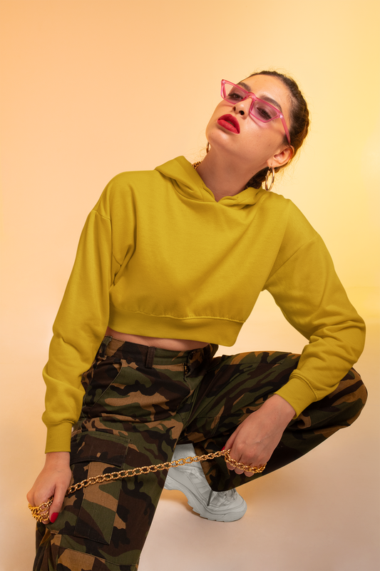 Female Cropped Hoodie