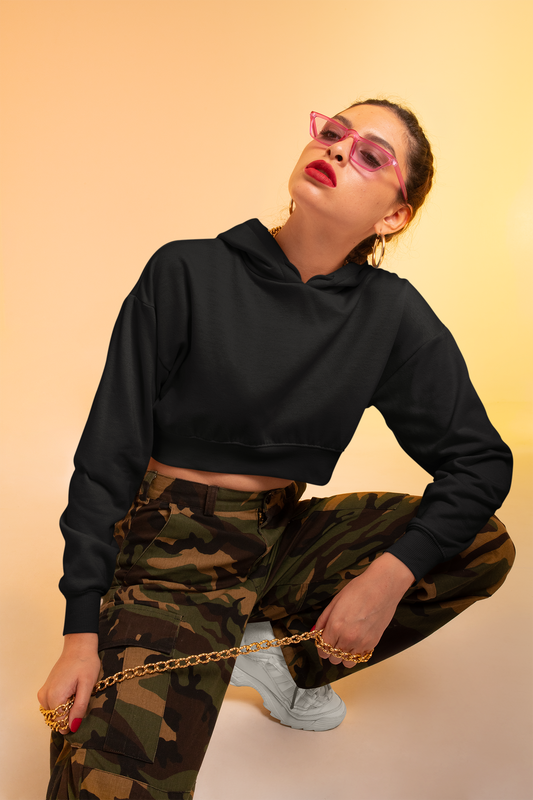 Female Cropped Hoodie
