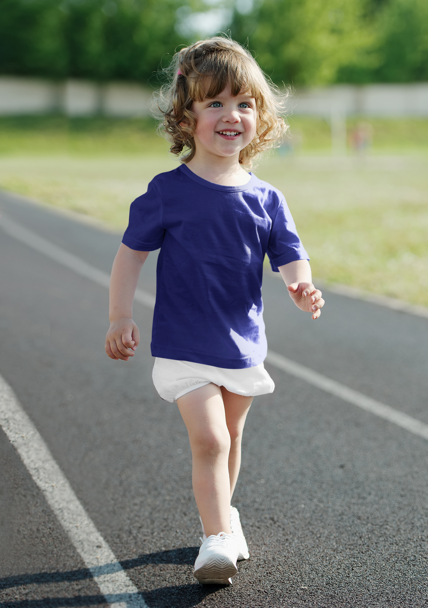 Girl's Crew Neck T-Shirt