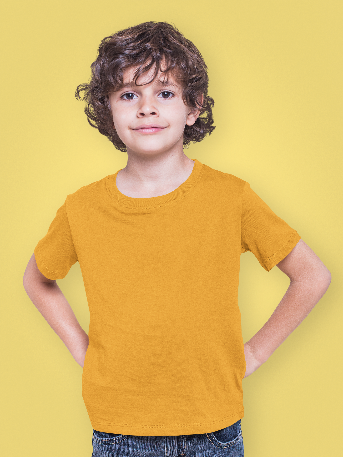 Boy's Crew Neck T-Shirt 5-14 Years